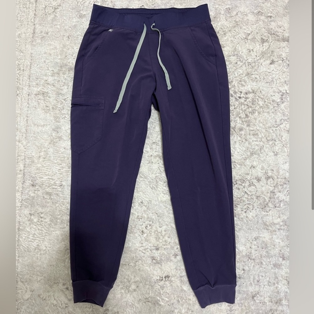 Figs Zamora Jogger Scrub Pants - Purple Shadow